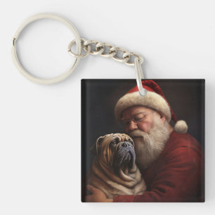 Shar Pei avec Noël Festif du Père Noël