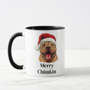 Shar Pei Dog Weihnachtsmannmütze Weihnachten Tasse