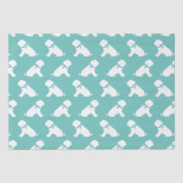 Shar Pei Doppy Puppy Seidenpapier