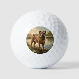 Shar Pei Golfball