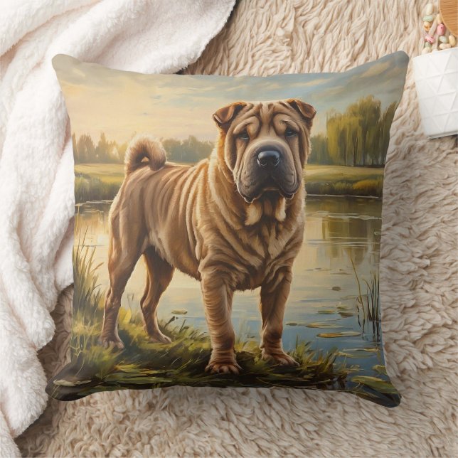 Shar Pei Kissen (Decke)