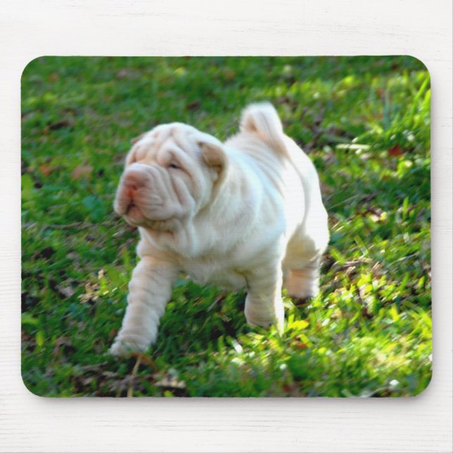 Shar-pei Mausunterlage Mousepad (Vorne)