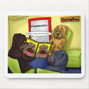 Shar-Pei Plastische Chirurgie Lustige T-Shirts Tas Mousepad