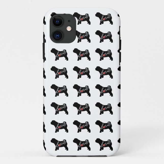 Shar Pei (Sharpei) Case-Mate iPhone Hülle (Rückseite)