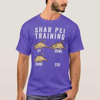 Shar Pei Training Hund Premium T-Shirt