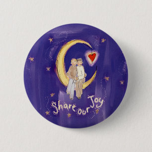 Share Our Joy Grooms on Moon Button