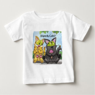 Sharedy Cats - Albern und Tig Baby T-shirt