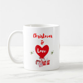 Sharing Christmas Love Photo Customizable Mug  Kaffeetasse