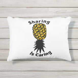 Sharing ist Gekümmert Akzent Pillow Kissen Für Draußen