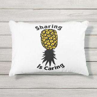 Sharing ist Gekümmert Akzent Pillow Kissen Für Draußen
