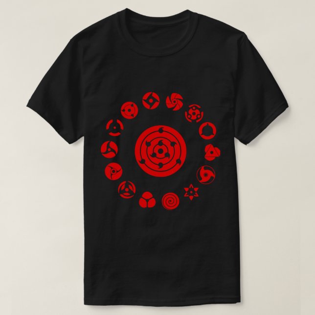 Sharingan T-ShirtSharingan Eye Master T-Shirt_by s T-Shirt (Design vorne)