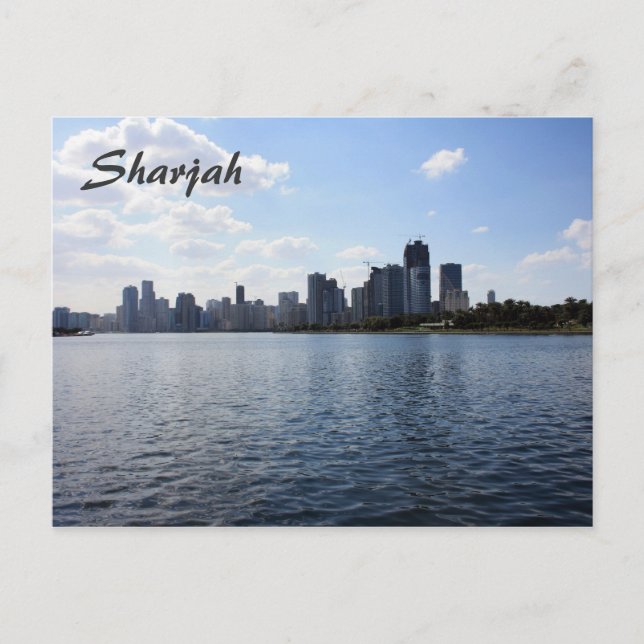 Sharjah Postcard Postkarte (Vorderseite)