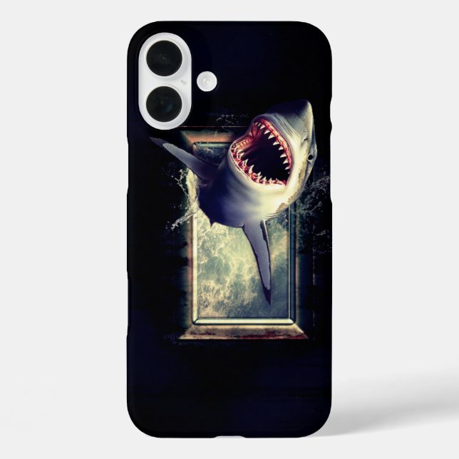 Shark Art Phone Case (Rückseite)