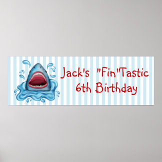 Shark Banner Poster