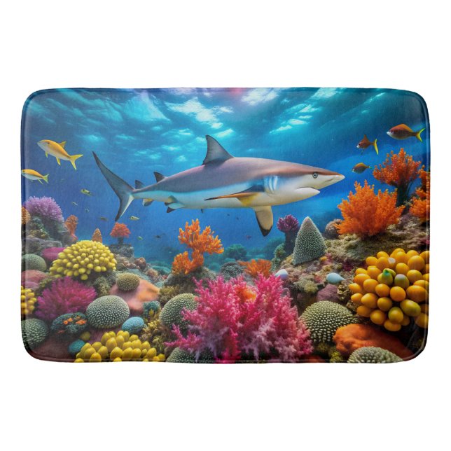 Shark Bath Mat Badematte (Vorderseite)