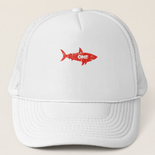 SHARK BIRTHDAY 1 Jahr 1. Geburtstag Truckerkappe