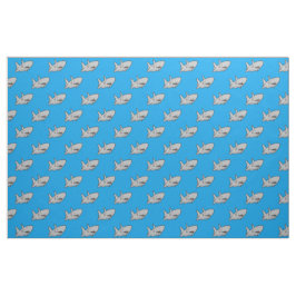 Shark Blue Fabric Stoff
