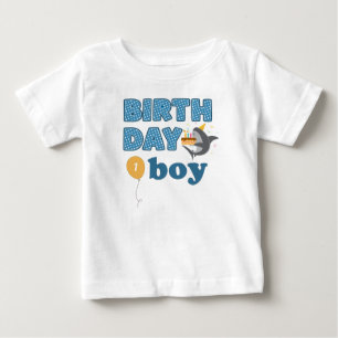 Shark Cake Birthday Boy   Alter hinzufügen Baby T-shirt