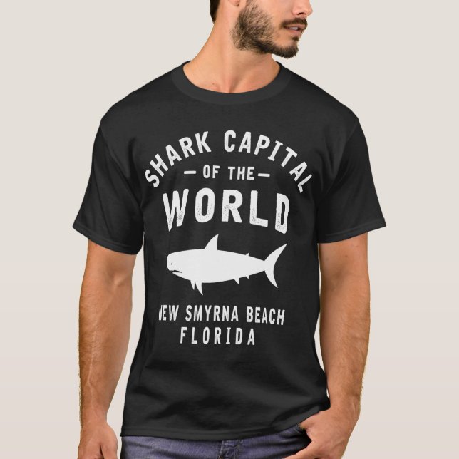 Shark Catal Of The World - New Smyrna Beach Fl-fun T-Shirt (Vorderseite)
