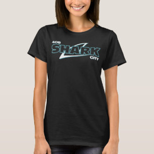 Shark City, San José Savages, San Jo, 408, SJ San T-Shirt