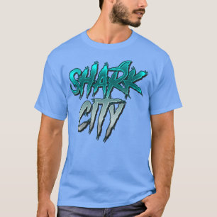 Shark City, San José Savages, San Jo, 408, SJ San T-Shirt