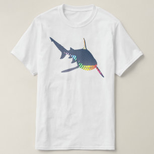 Shark Color Swoosh T-Shirt