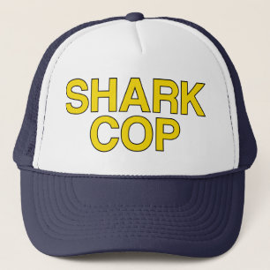 SHARK COP slogan casquette