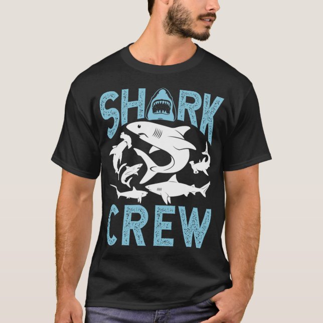 Shark Crew boy friend T-Shirt (Vorderseite)
