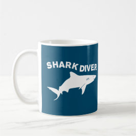 Shark Diver Kaffeetasse