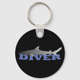 Shark Diver Schlüsselanhänger