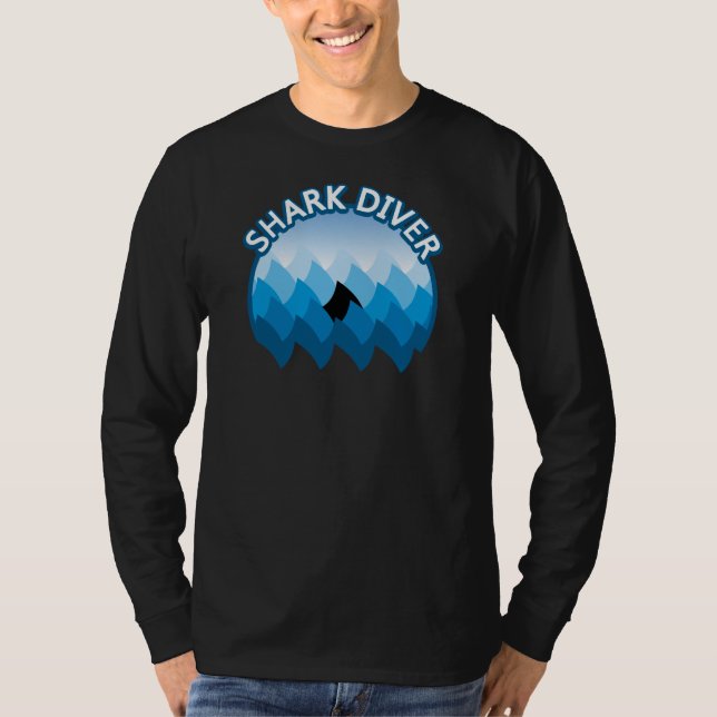 Shark Diver T - Shirt (Vorderseite)