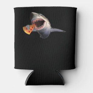 Shark Eating Pizza Shark Funny Funny Gutes Dosenkühler