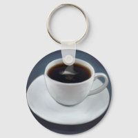Shark Fin Coffee Schlüsselanhänger