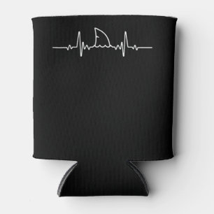 Shark Heartbeat Fin Ocean Animal Dosenkühler
