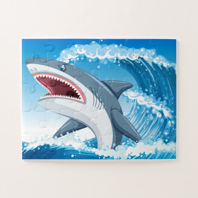 Shark Jigsaw Puzzle (Horizontal)