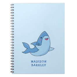 Shark Kid's Niedliches Kawaii-Notebook Notizblock