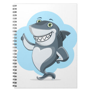 Shark Laughing Notizblock