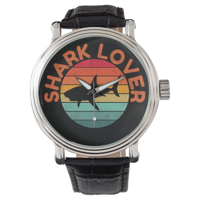 SHARK LOVER ARMBANDUHR (Vorderseite)