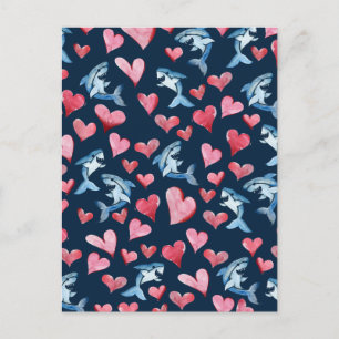 Shark Lover Card Postkarte