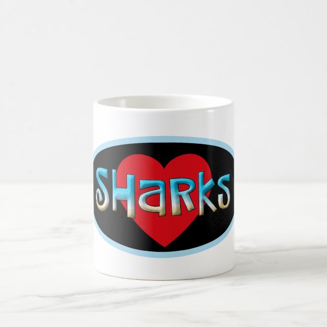 Shark Lover Kaffeetasse (Mittel)