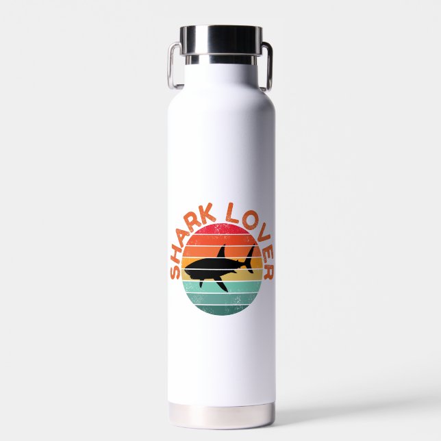 SHARK LOVER TRINKFLASCHE (Vorne)