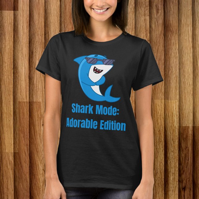 Shark Mode: Adorable Edition T-Shirt (Von Creator hochgeladen)