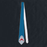 Shark Novelty Neck Tie Krawatte<br><div class="desc">Hai, groß, weiß, Cartoon, Ozean, Fisch, cool, phantastisch</div>