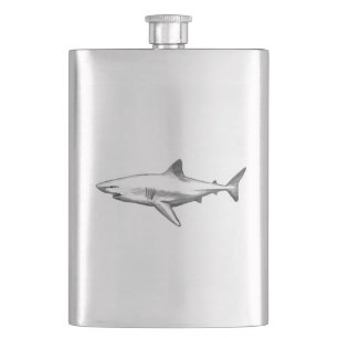 Shark Office-Zuhause personalize Destiny Destiny's Flachmann