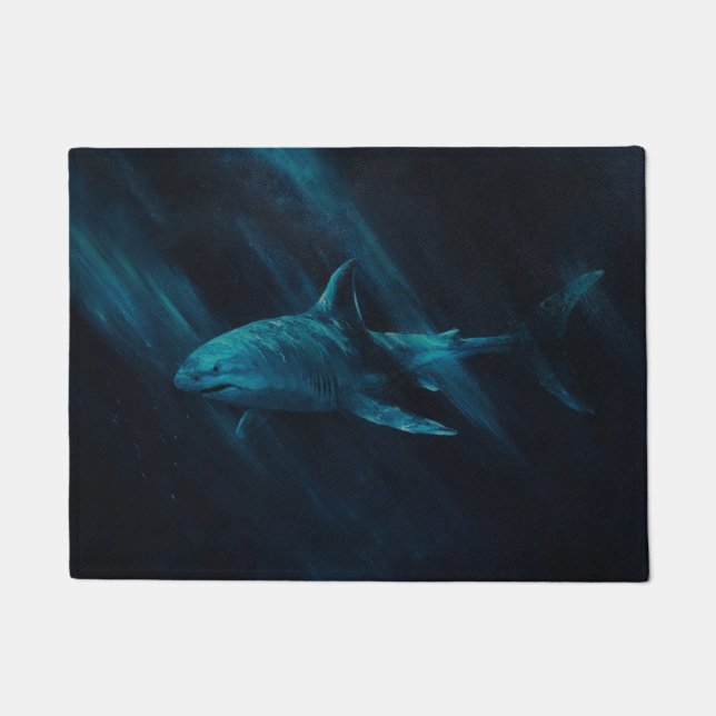 Shark Original 18 x 24 Fußmatte (Vorderseite)
