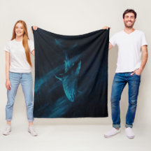 Shark Original 50 x 60 Fleece-Decke
