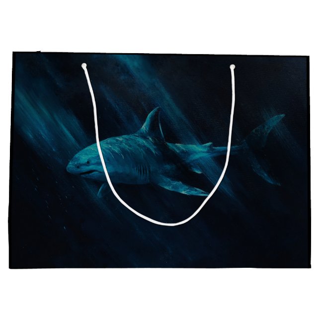 Shark Original  Große Geschenktüte (Rückseite)