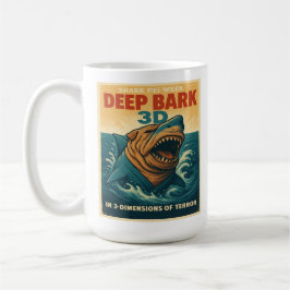 Shark Pei Week: Deep Bark 3D Kaffeetasse