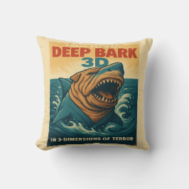 Shark Pei Week: Deep Bark 3D Kissen