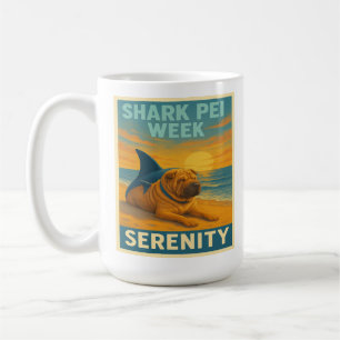 Shark Pei Week: Gelassenheit Kaffeetasse